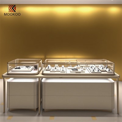 Luxury Custom Optical Shop Mèb Ekspozisyon enstalasyon Nerjaveèi asye Yo Vann an Detay konsepsyon enteryè