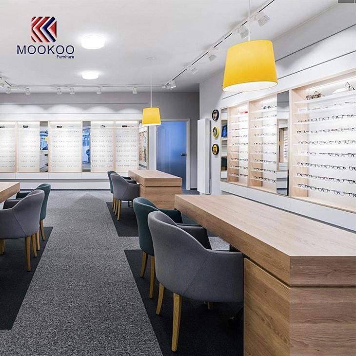 Showcase Furniture Design For Optical Store