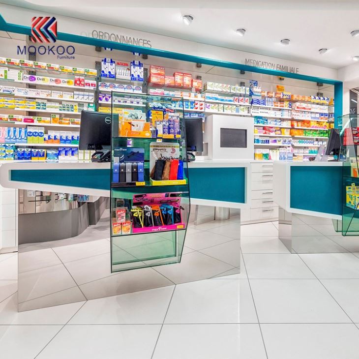 Pharmacy Shop Counter Design