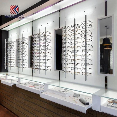 Linèt mèb magazen konsepsyon Bwa linèt kabinè