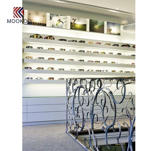 Lumineux ak kout Décoration lunèt blan miray kabinèt