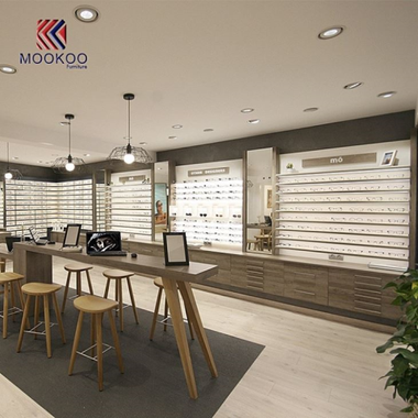 New Design Optical Shop ki ap dirije limyè Kabinè dekorasyon