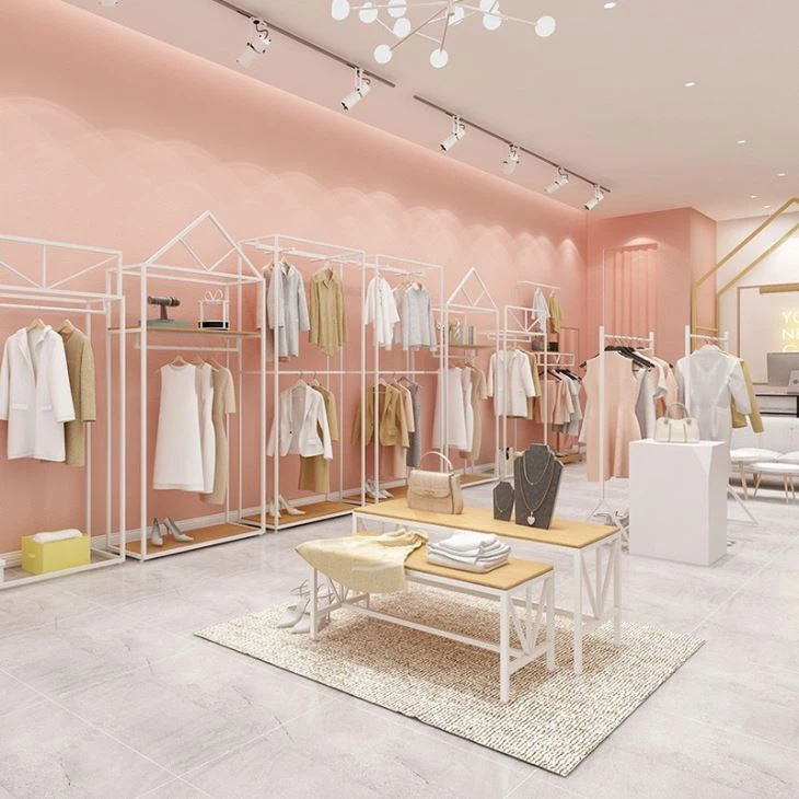 Clothing Racks Clothing Exhibition