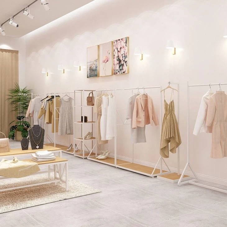 Clothing Racks Clothing Exhibition