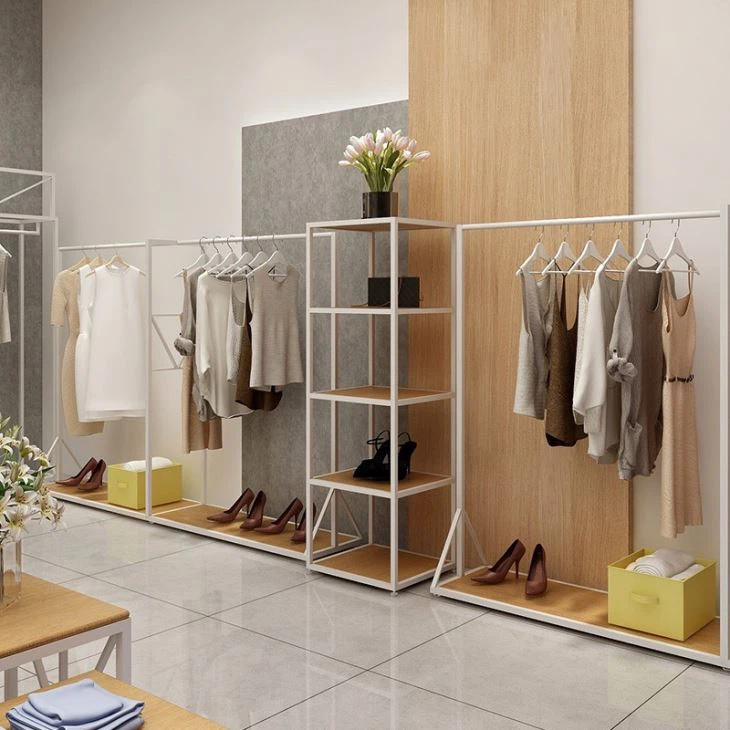 Clothing Racks Clothing Exhibition