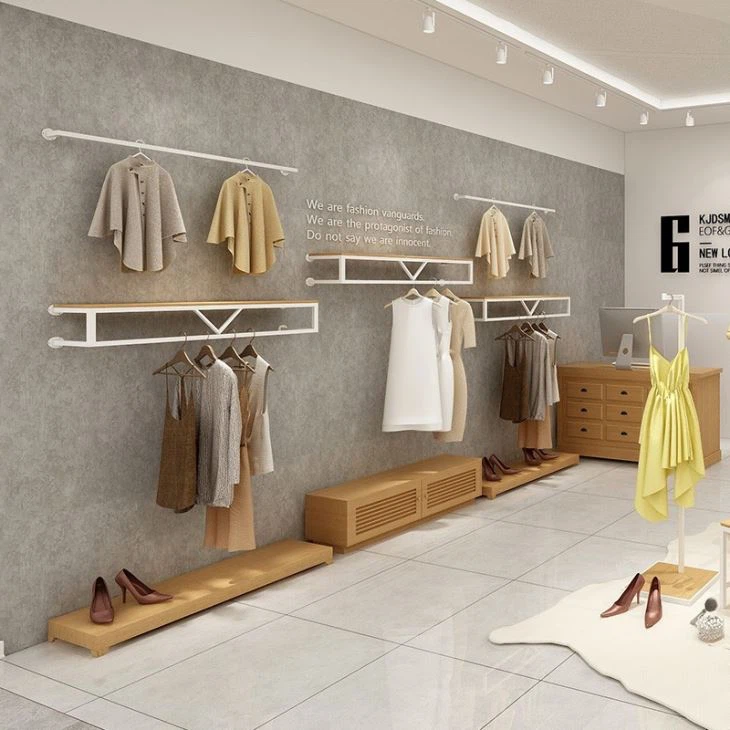 Clothing Racks Clothing Exhibition