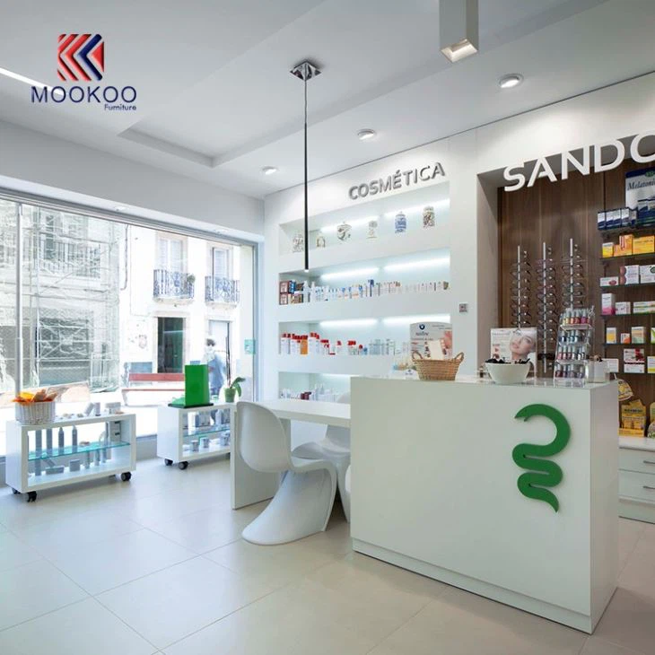 Customized Drug Store Interior Design